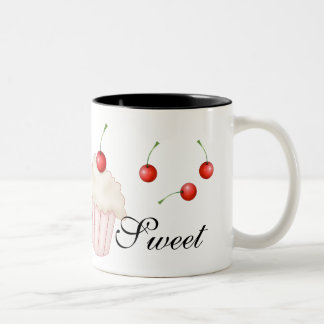 Tasse 2 Couleurs Cerises de n de petits gâteaux '