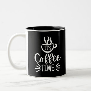 Tasse 2 Couleurs C'est l'heure du café