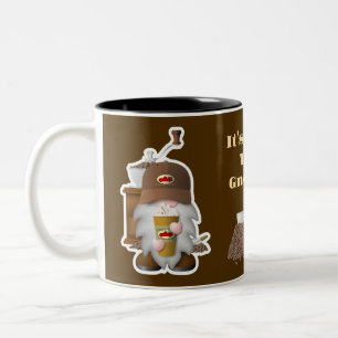 Tasse 2 Couleurs C'est l'heure du café, Gnomies !