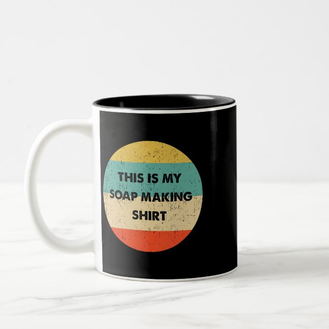 Tasse 2 Couleurs C'Est Ma Fabrication De Savon (Gauche)