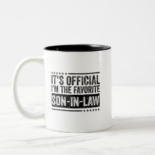 Tasse 2 Couleurs C'est officiel Je suis le Fils Préféré de la Loi