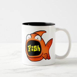 Tasse 2 Couleurs C'est un poisson