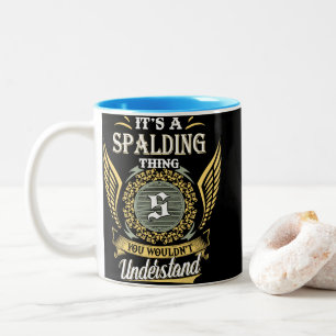Tasse 2 Couleurs C'est une chose de Spalding que vous ne pourriez p