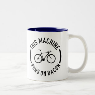 Tasse 2 Couleurs Cette Machine Fonctionne Sur Bacon