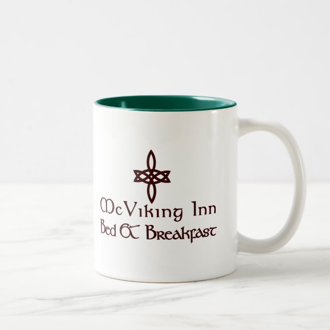 Tasse 2 Couleurs Chambre d'hôte d'auberge de McViking (Droit)