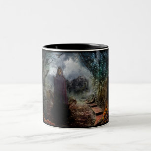 Tasse 2 Couleurs Chambre hantée déplaisante et son propriétaire de
