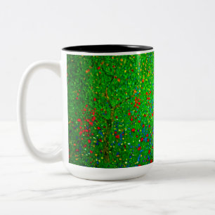 Tasse 2 Couleurs Champ de pavot Gustav Klimt