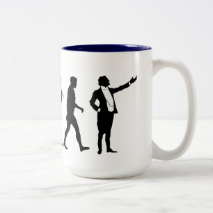Tasse 2 Couleurs Chanteurs d'opéra et amants d'opéra chantant des
