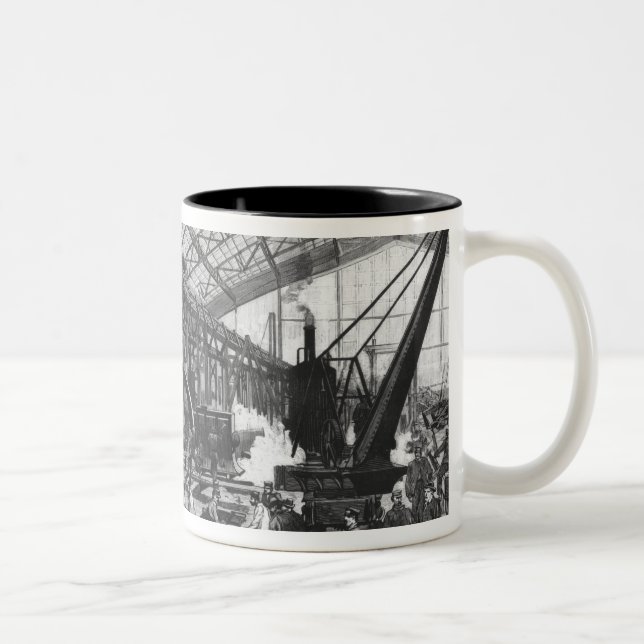 Tasse 2 Couleurs Chantier des machines de DES de Galerie (Droit)