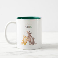 Chantons Acapella Mug, animal des bois