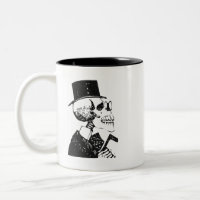 Chapeau haut de forme Dapper Folk Art Calavera