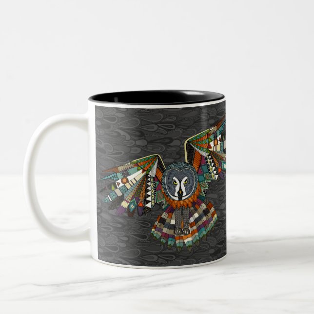 Tasse 2 Couleurs charbon de choux de nuit (Gauche)