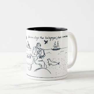 Tasse 2 Couleurs Charles Darwin 1