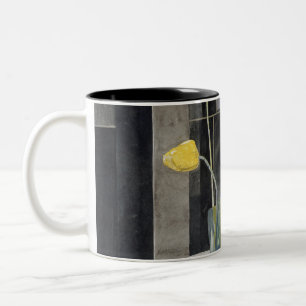 Tasse 2 Couleurs Charles Rennie Mackintosh - Tulipes jaunes