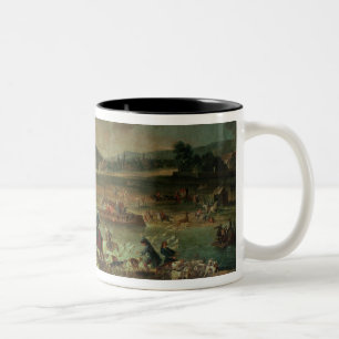Tasse 2 Couleurs Chasse dans la forêt chez Compiegne