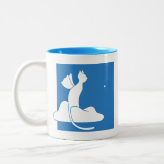 Tasse 2 Couleurs Chat Gardien