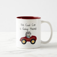 Chat Going Places Chemises rouges Voiture et cadea