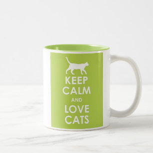 Tasse 2 Couleurs Chats d'amour