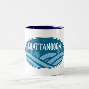 Tasse 2 Couleurs Chattanooga Tennessee Extérieur