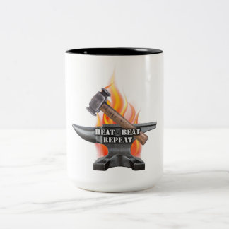 Tasse 2 Couleurs Chauffage, battage et répétition de la boue de mir