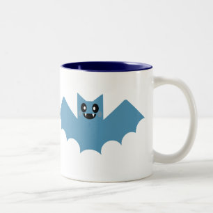 TASSE 2 COULEURS CHAUVE-SOURIS ÉPOUVANTABLE KAWAII