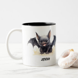 Tasse 2 Couleurs Chauve-souris personnalisée
