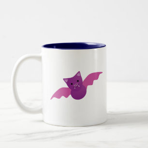 Tasse 2 Couleurs Chauve-souris rose