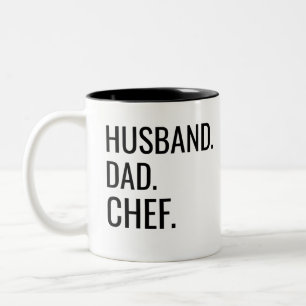 Tasse 2 Couleurs Chef papa mari