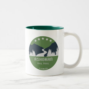 Tasse 2 Couleurs Chemin de fer Ashokan New York