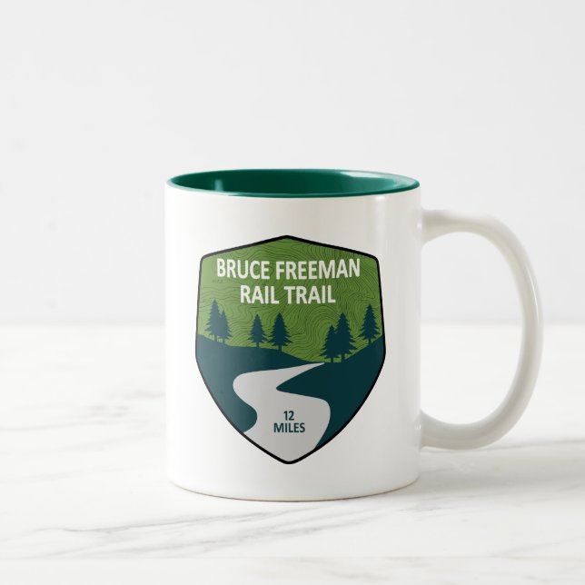 Tasse 2 Couleurs Chemin de fer Bruce Freeman (Droit)