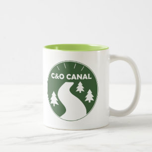 Tasse 2 Couleurs Chemin de halage de canal de C&O