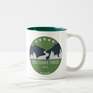 Tasse 2 Couleurs Chemin Sheltowee Trace Kentucky Tennessee