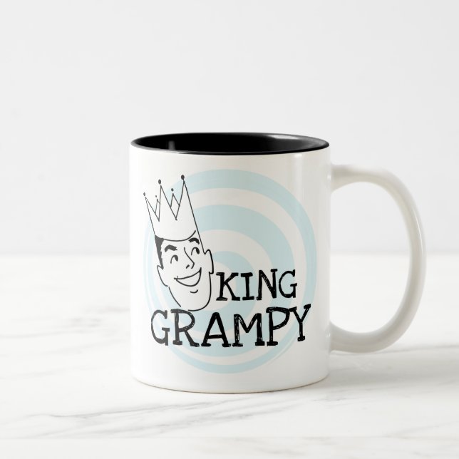 Tasse 2 Couleurs Chemises et cadeaux King Grampy (Droit)