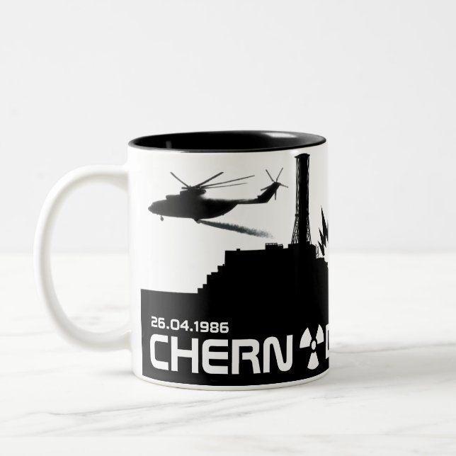Tasse 2 Couleurs Chernobyl Mug/tasse (Gauche)
