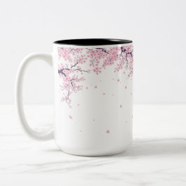 Tasse 2 Couleurs Cherry Blossom Sakura Japanese Art Tote 