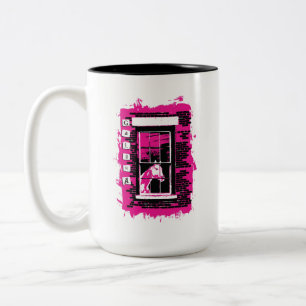 Tasse 2 Couleurs cheval de fenêtre