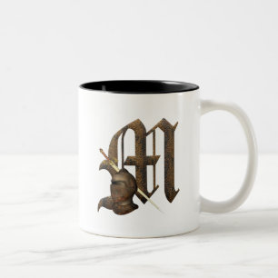 Tasse 2 Couleurs Chevaliers rouillés M initial