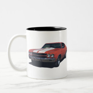 Tasse 2 Couleurs Chevrolet 1970 Chevelle solides solubles 454