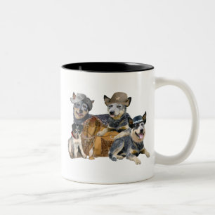 Tasse 2 Couleurs Chien de bétail australien