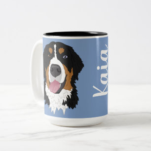 Tasse 2 Couleurs Chien de Montagne Bernese 