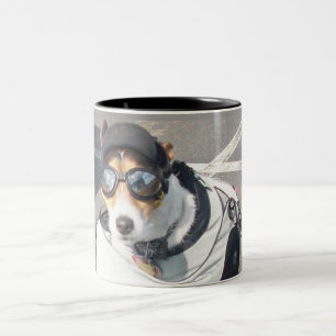 Tasse 2 Couleurs Chien de porc