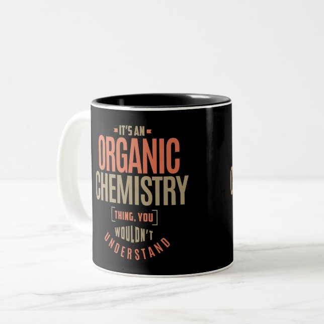 Tasse 2 Couleurs Chimie organique (Devant gauche)
