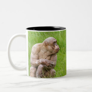 Tasse 2 Couleurs Chimpanzé sans cheveux