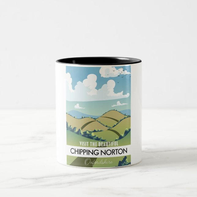 Tasse 2 Couleurs Chipper Norton Oxfordshire (Centre)