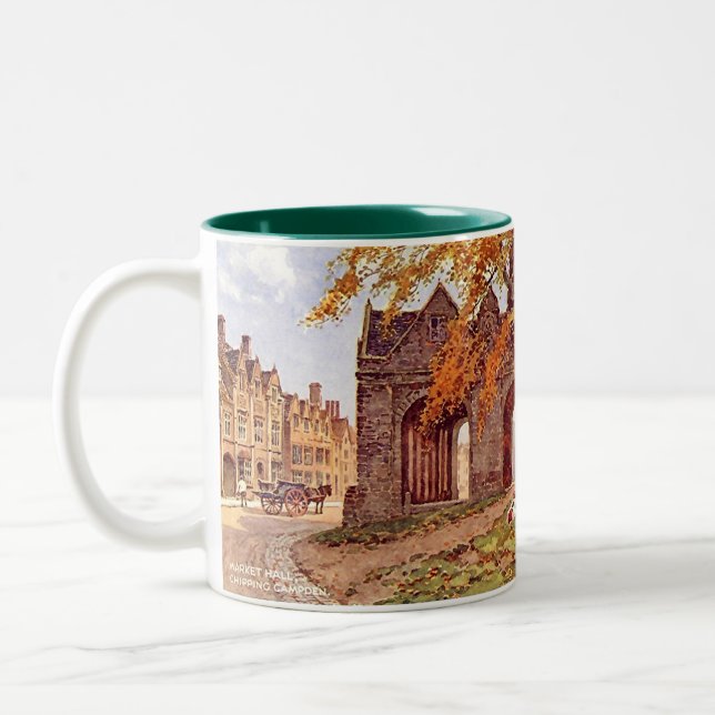 Tasse 2 Couleurs Chipping Campden Souvenir Muvenir (Gauche)