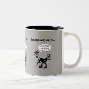 Tasse 2 Couleurs Chirurgie de remplacement de genou - citation