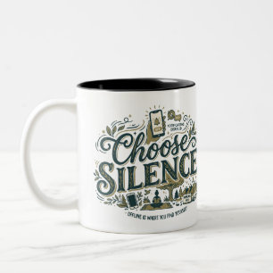 Tasse 2 Couleurs Choisissez le Silence