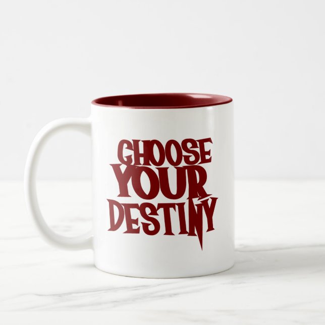 Tasse 2 Couleurs Choisissez votre destin (Gauche)
