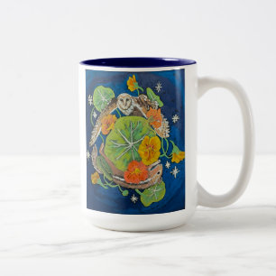 Tasse 2 Couleurs Chouette et chipmunk