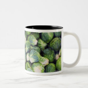 Tasse 2 Couleurs Choux de bruxelles frais vert clair
